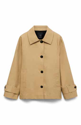 FRAME Short Trench Jacket | Nordstrom FRAME Short Trench Jacket | Nordstrom
