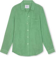 Rails Ellis Organic Cotton Gauze Button-Up Shirt