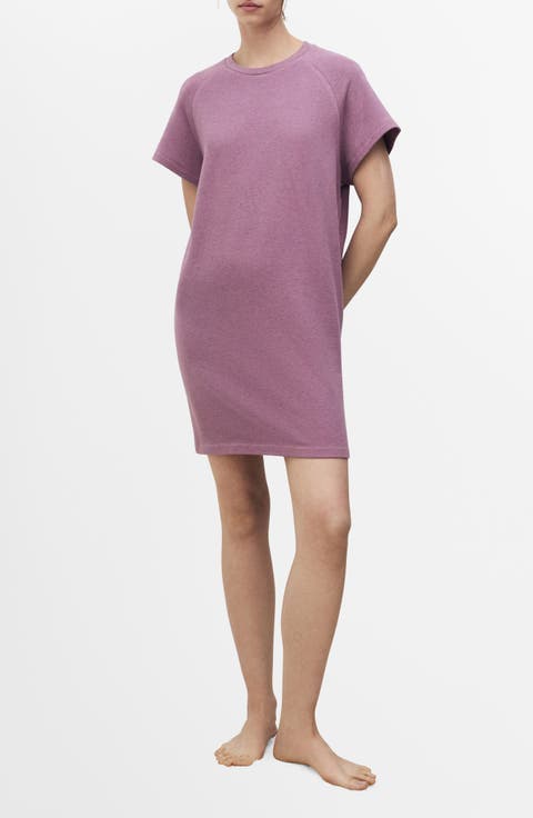 Heather Fleece Nightgown