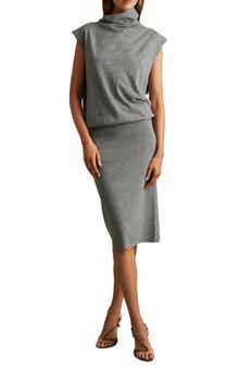 Reiss Hester Wool & Cashmere Blend Sweater Dress