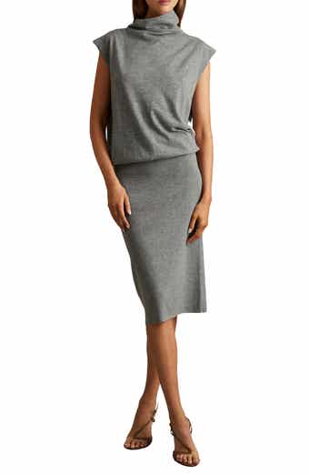 Reiss Hester Wool & Cashmere Blend Sweater Dress