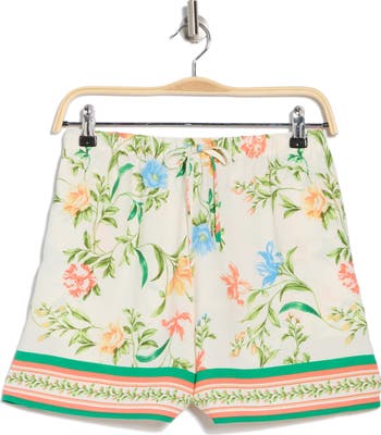 Print Pull-On Shorts