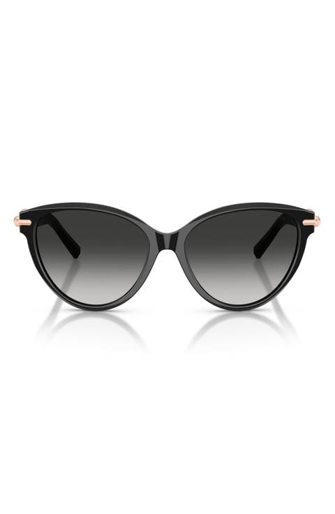 56mm Cat Eye Sunglasses