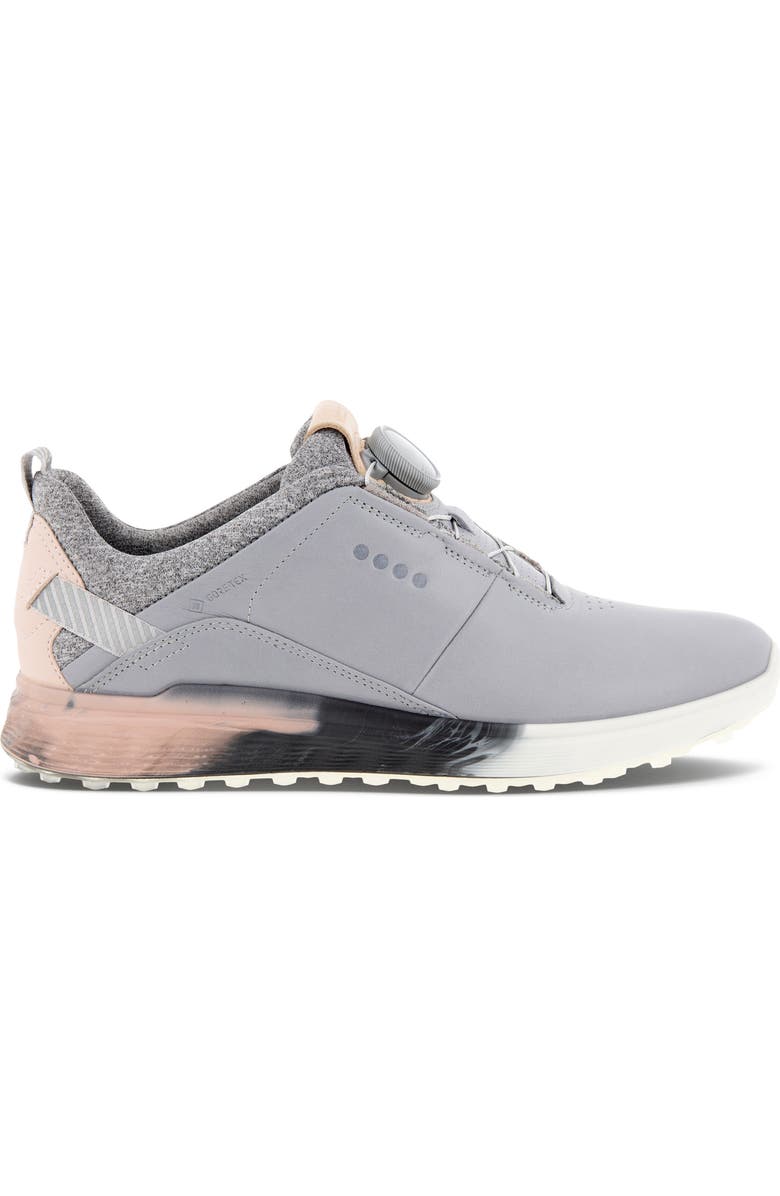 ECCO S-Three Boa Waterproof Golf Shoe, Alternate, color,