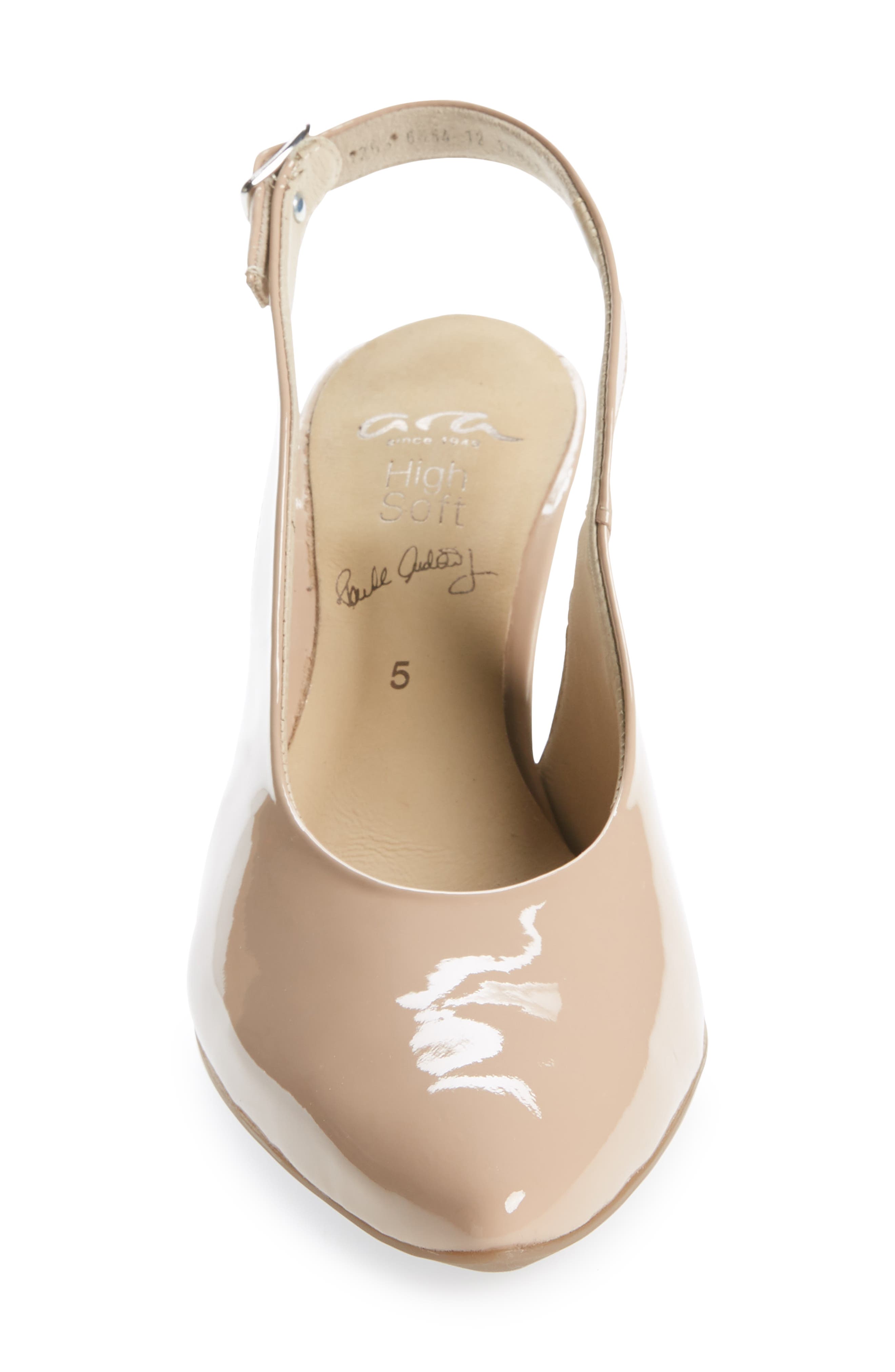 ara Faith Pointed Toe Slingback Pump, Alternate, color, 