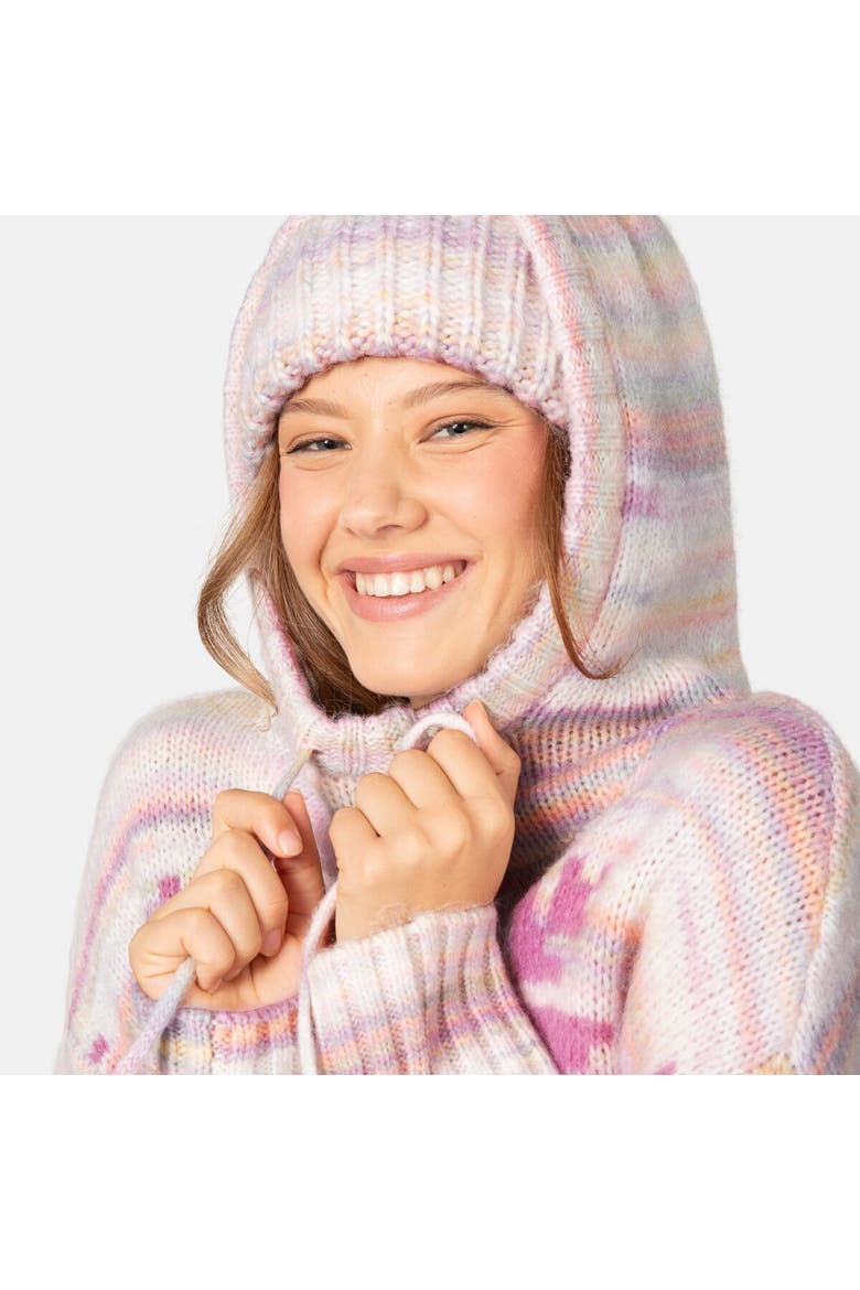 Rachel Knit Hoodie - Women's, Alternate, color, Bloom