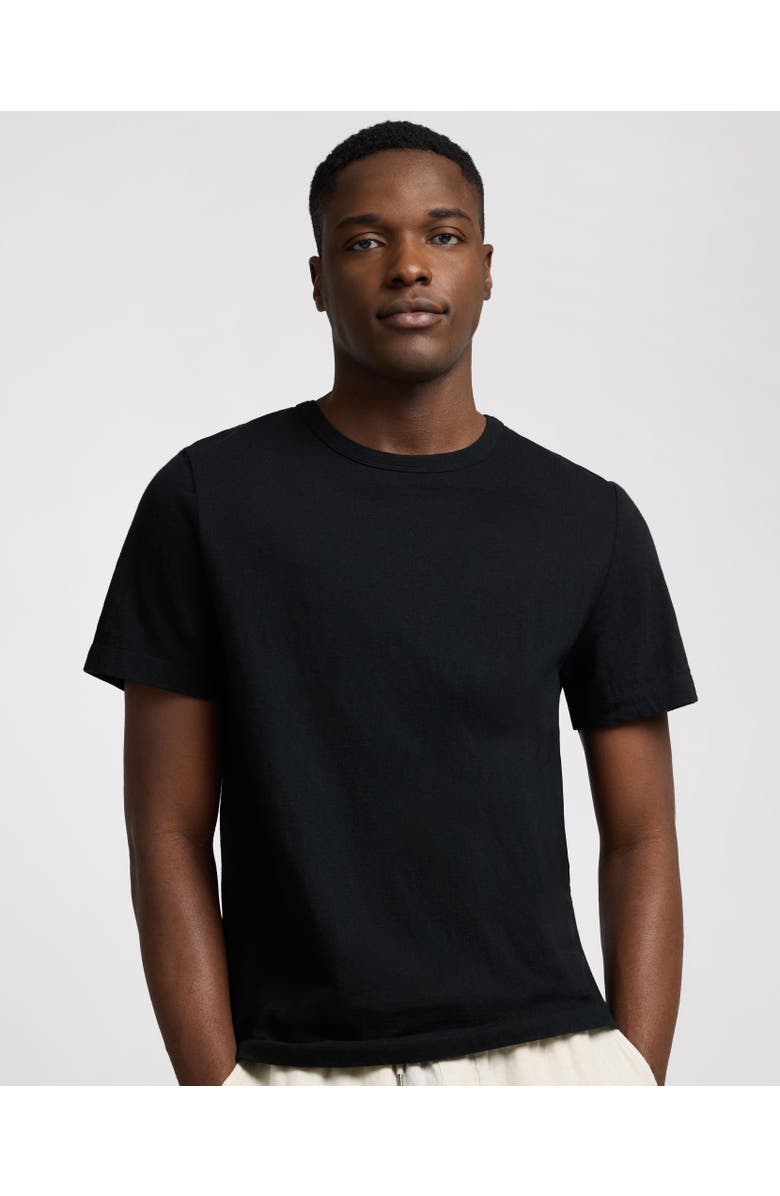 Onia Slub Tee, Main, color, Black