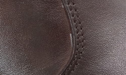 David Tate Maestro Waterproof Stud Bootie In Brown Calf/croc