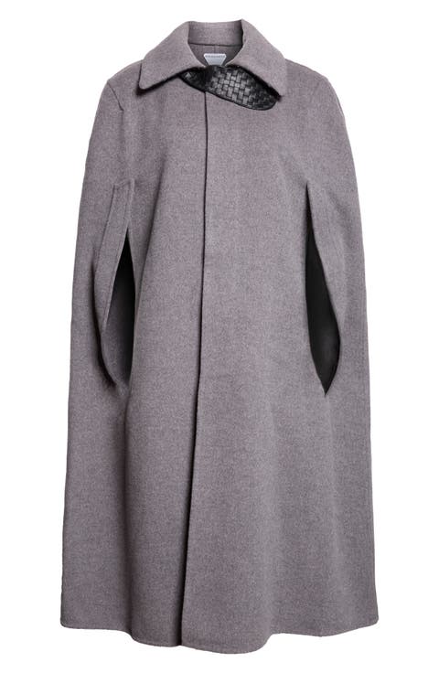 Wool & Cashmere Intrecciato Cape