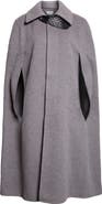 Bottega Veneta Wool & Cashmere Intrecciato Cape