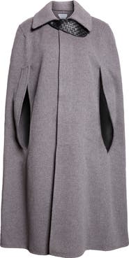 Bottega Veneta Wool & Cashmere Intrecciato Cape