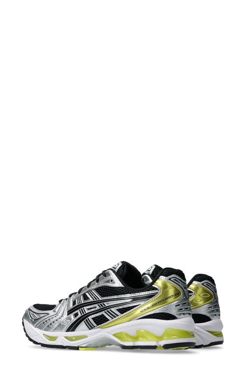 Asics ® Gender Inclusive Gel-kayano® 14 Sneaker In Black/lemon Spark