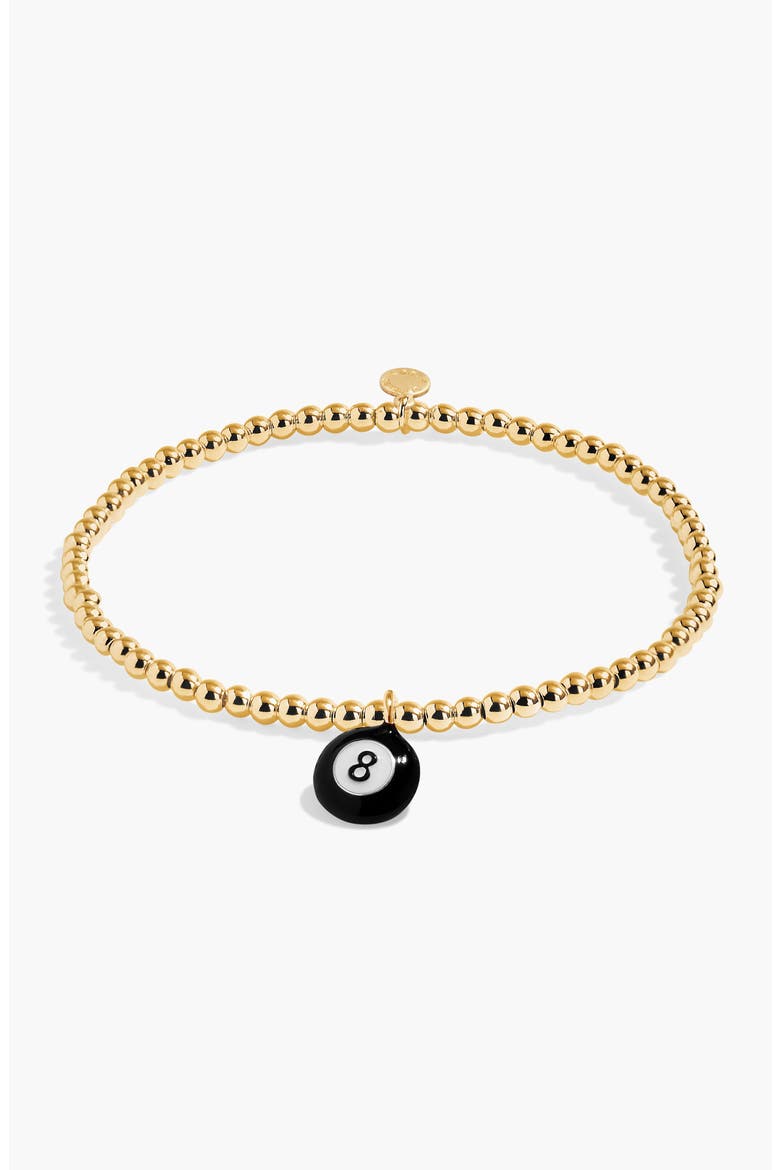 A Little Vibes 'Lucky Girl' Bracelet, Alternate, color, Gold Plated