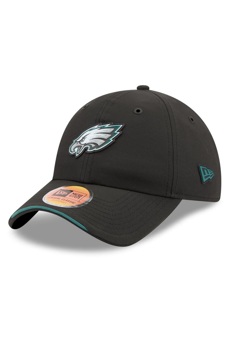 Men's New Era Black Philadelphia Eagles 2026 Sideline Casual Classic Adjustable Hat, Main, color, Black
