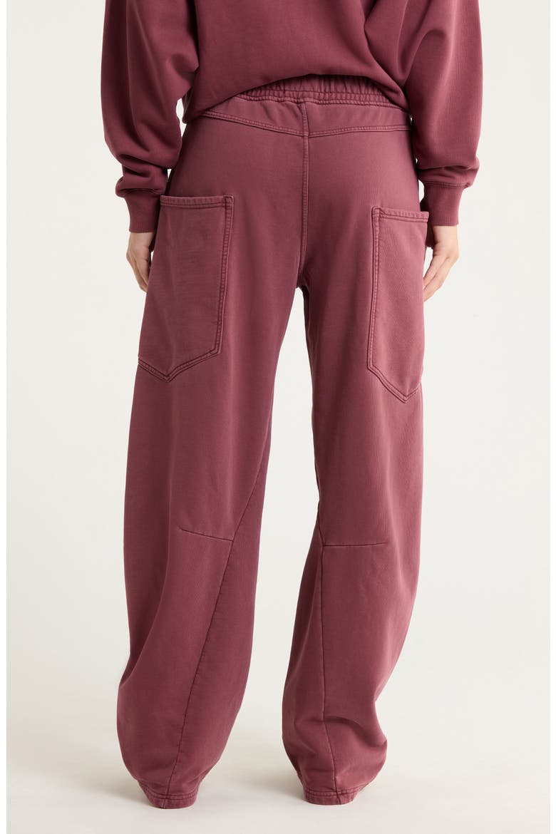 Ryan Cotton Barrel Sweatpants, Alternate, color, FIG