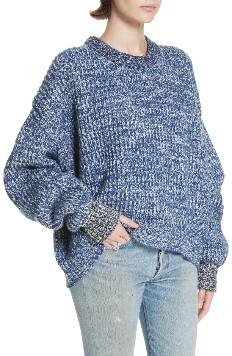 &Daughter Mavie Chunky Wool & Cashmere Sweater, Alternate, color,