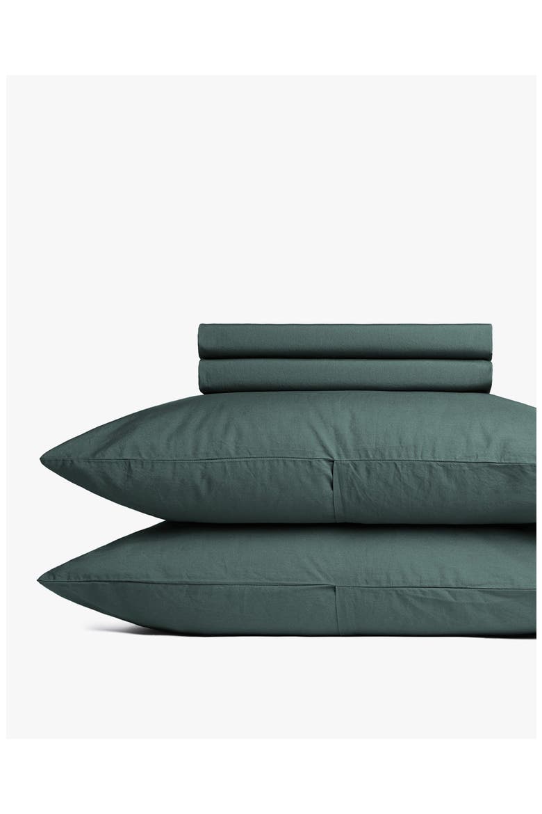 Organic Cotton Sheet Set, Alternate, color, AGAVE