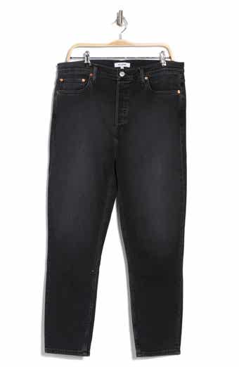 '90s High Waist Ankle Crop Slim Jeans