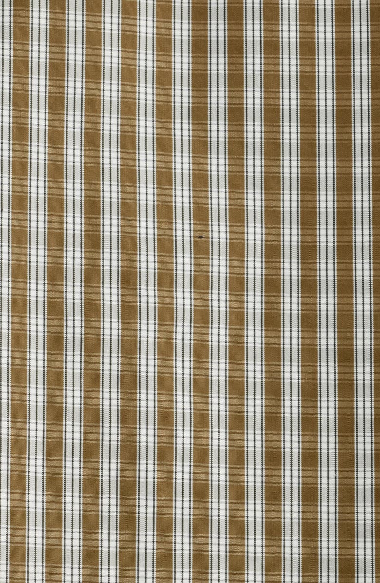 Obey Vista Oversize Plaid Hooded Canvas Jacket, Alternate, color, 