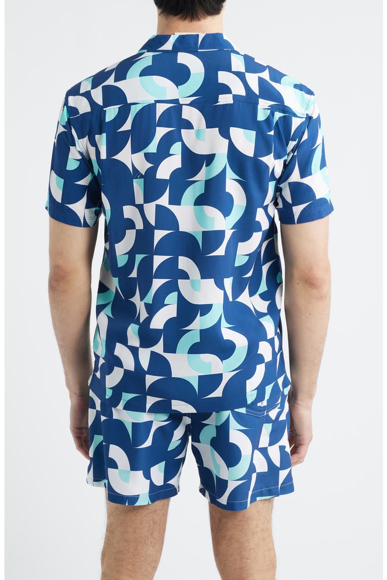 Print Camp Shirt, Alternate, color, BLUE MULTI
