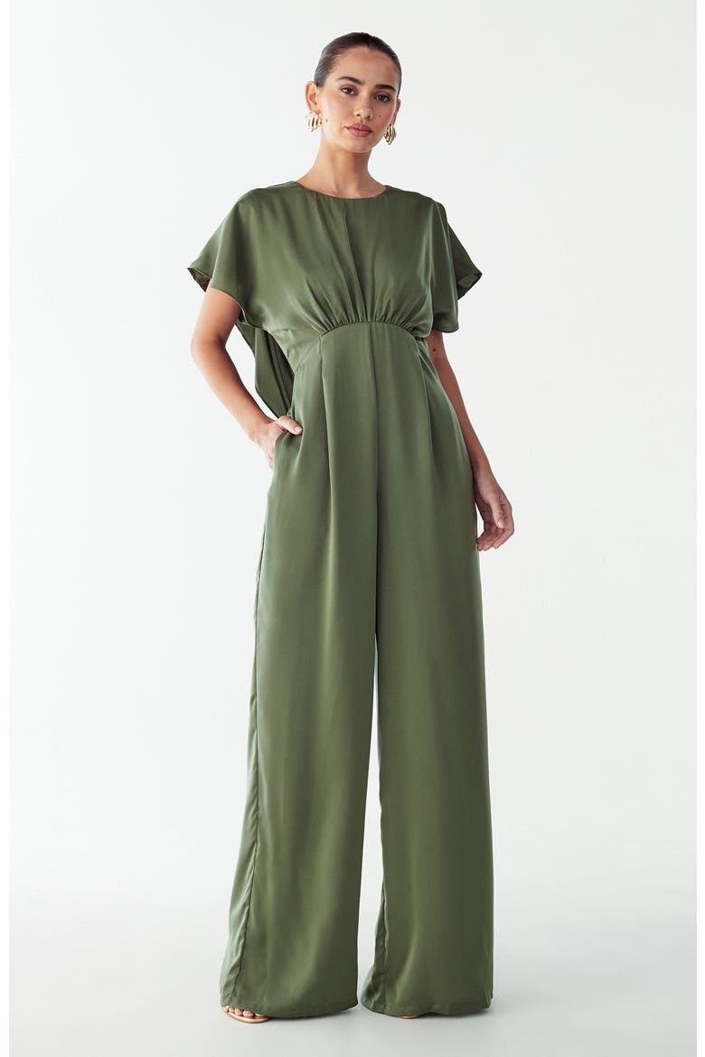 Lorella Jumpsuit, Alternate, color, Khaki