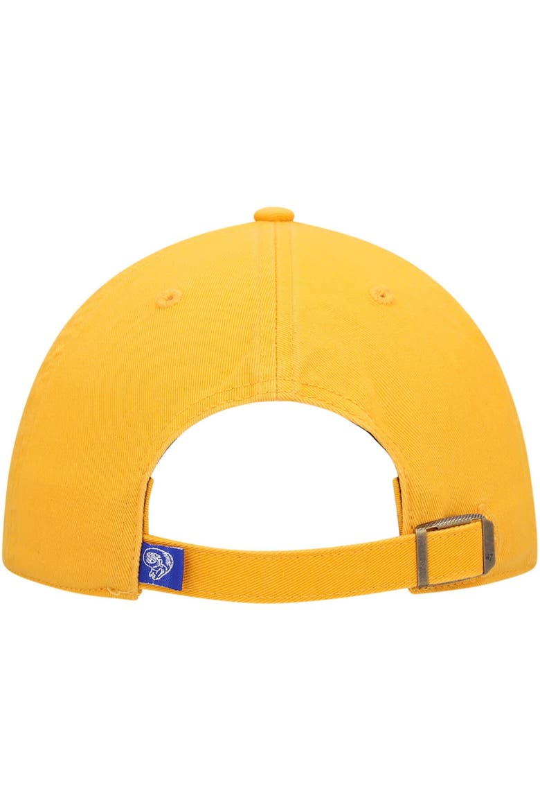 Men's '47 Gold Los Angeles Rams Clean Up Legacy Adjustable Hat, Alternate, color, Gold