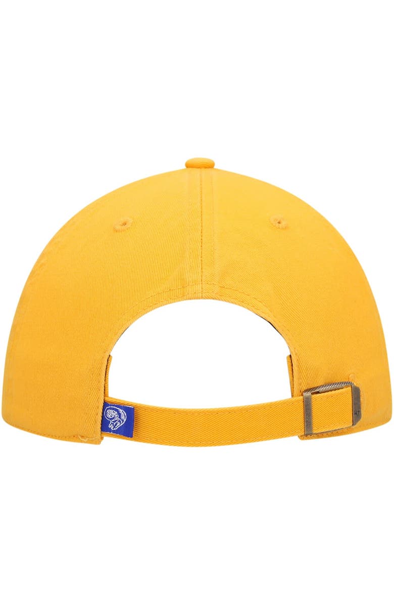 '47 Men's '47 Gold Los Angeles Rams Clean Up Legacy Adjustable Hat, Alternate, color, Gold