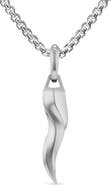 David Yurman Cornicello Amulet in Sterling Silver, 30.6mm