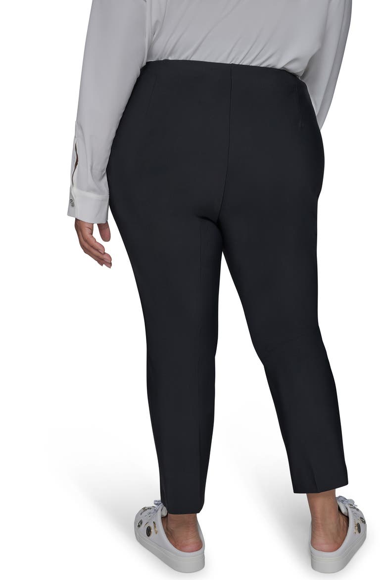 Double Zip Pants, Alternate, color, BLACK