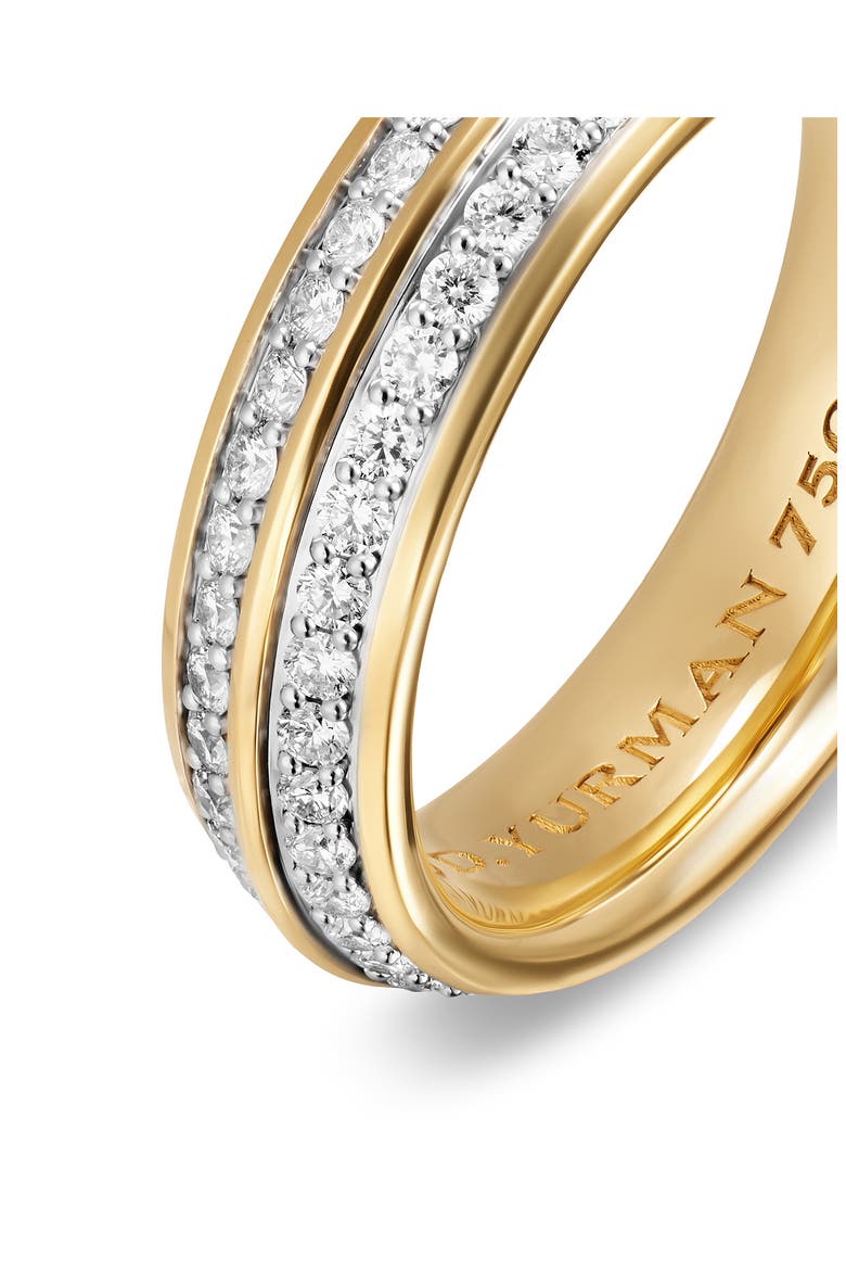 Knife Edge Band Ring, Alternate, color, DIAMOND