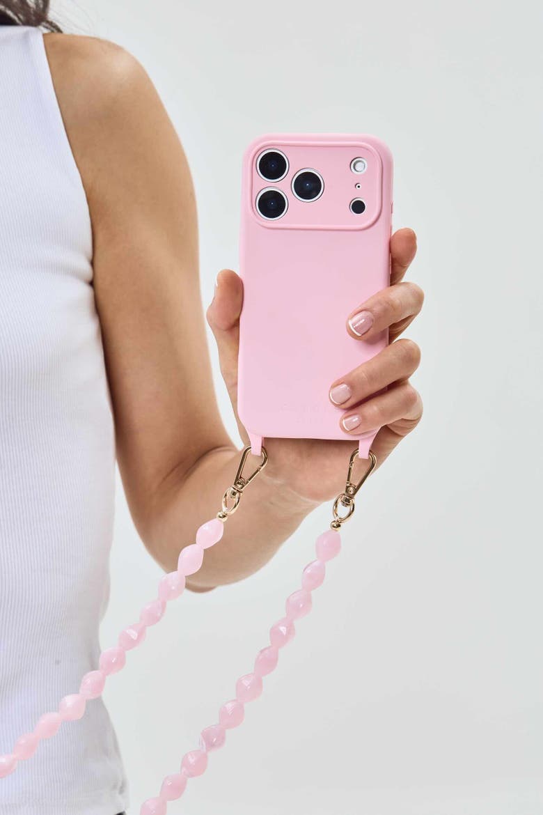 Valerie Phone Chain Set, Alternate, color, Blush - iPhone 17 Pro Max