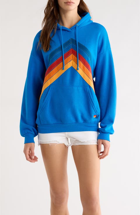Mountain Stitch Chevron Hoodie