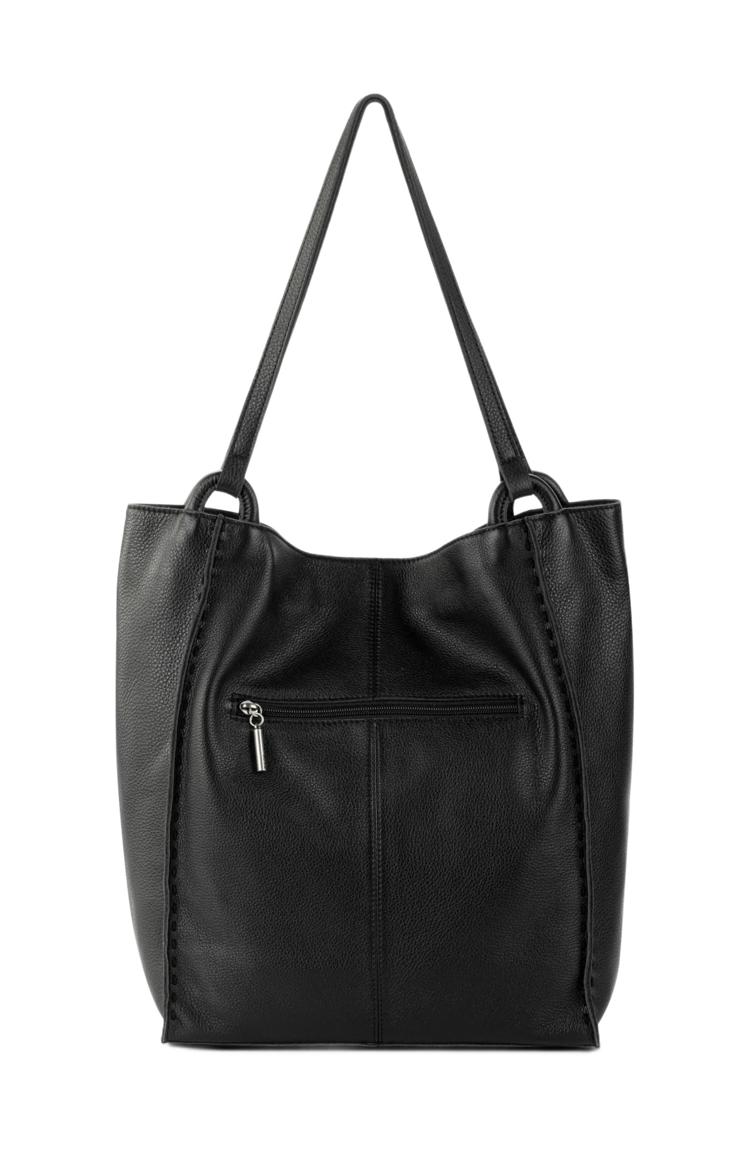 The Sak Los Feliz Tall Tote Bag, Alternate, color, Black