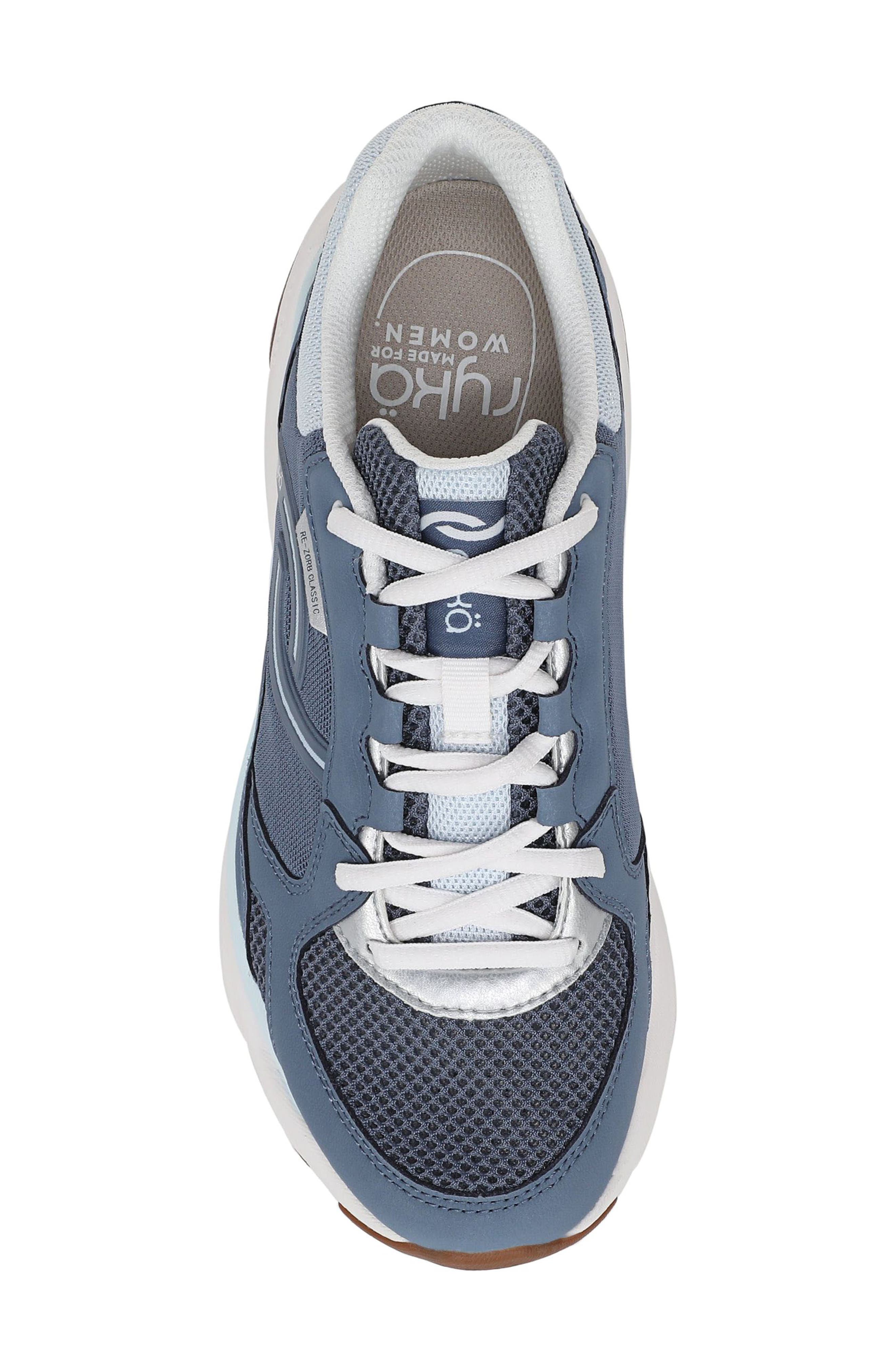Rezorb Max Classic Walking Sneaker, Alternate, color, STONE BLUE