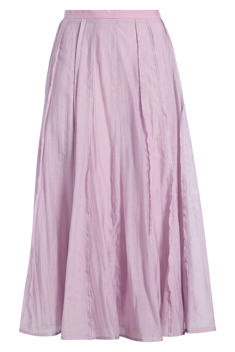 Journey Flared Maxi Skirt, Alternate, color, MAUVE