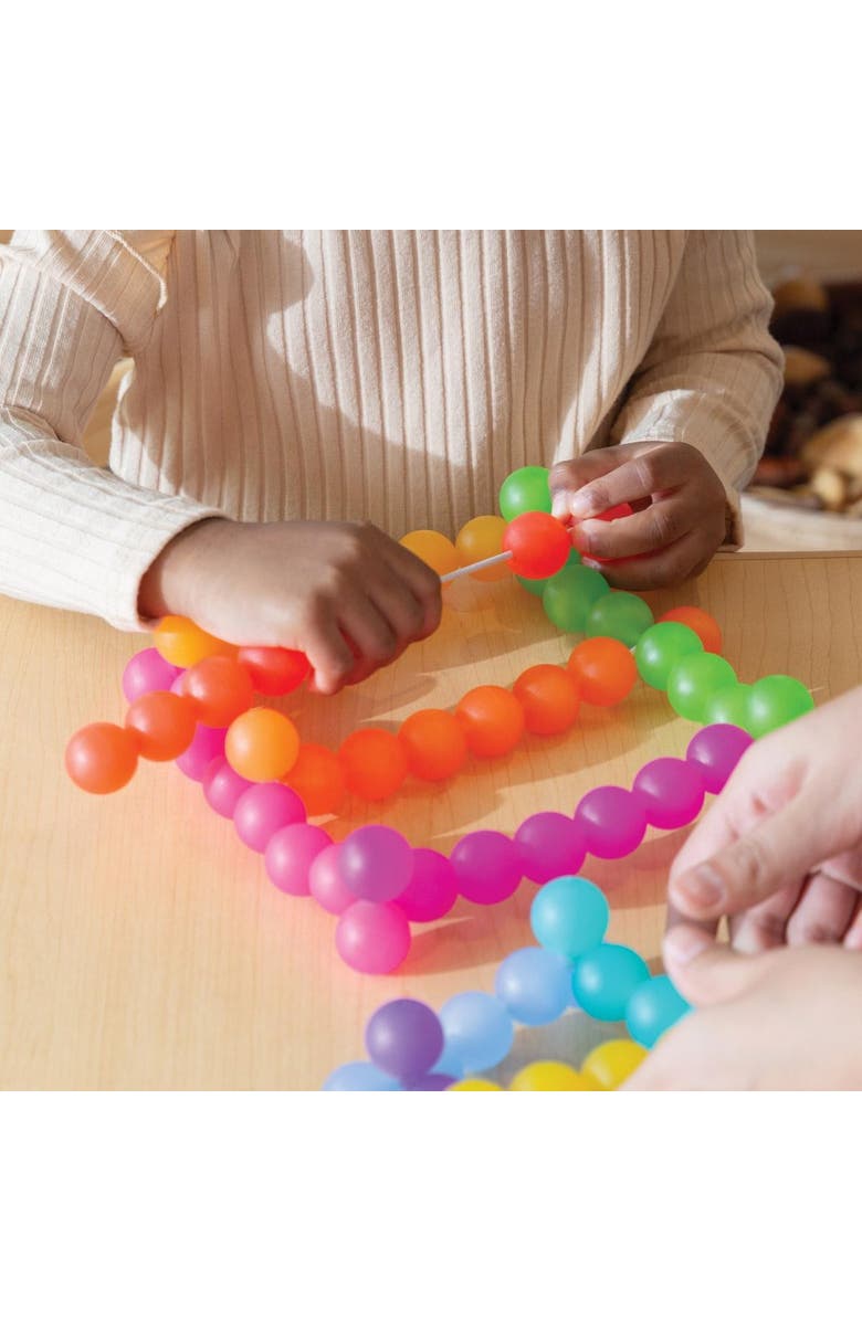 Kaplan Early Learning Company BendiBeads - Rainbow - Set of 12, Alternate, color, Rainbow