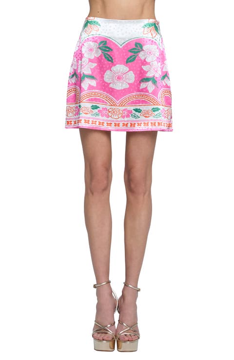 Lenya Floral Miniskirt
