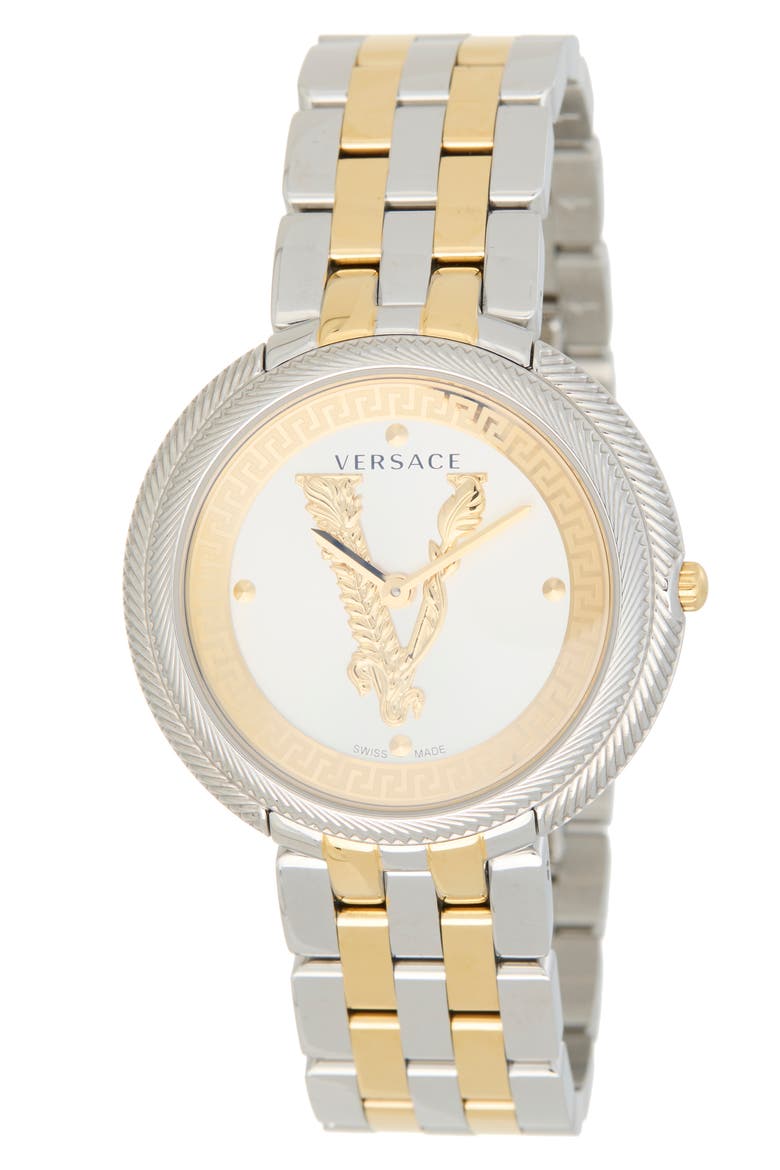 Thea Bracelet Watch, 38mm, Alternate, color, TWO TONE