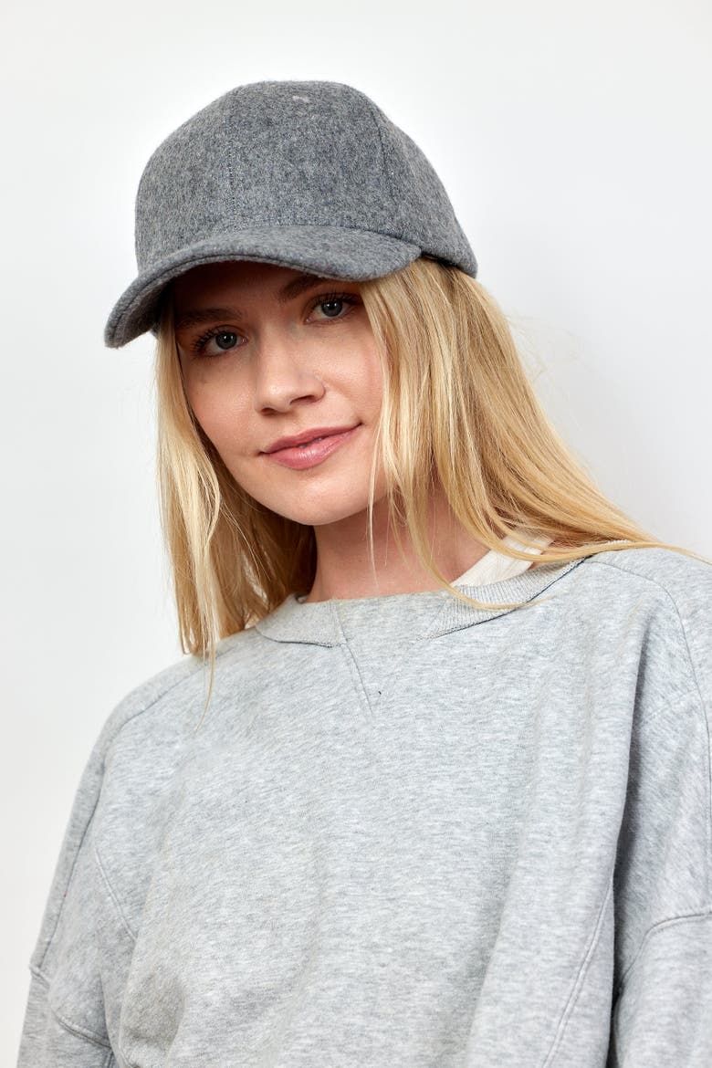 Solid Shetland Cap, Alternate, color, Heather Grey