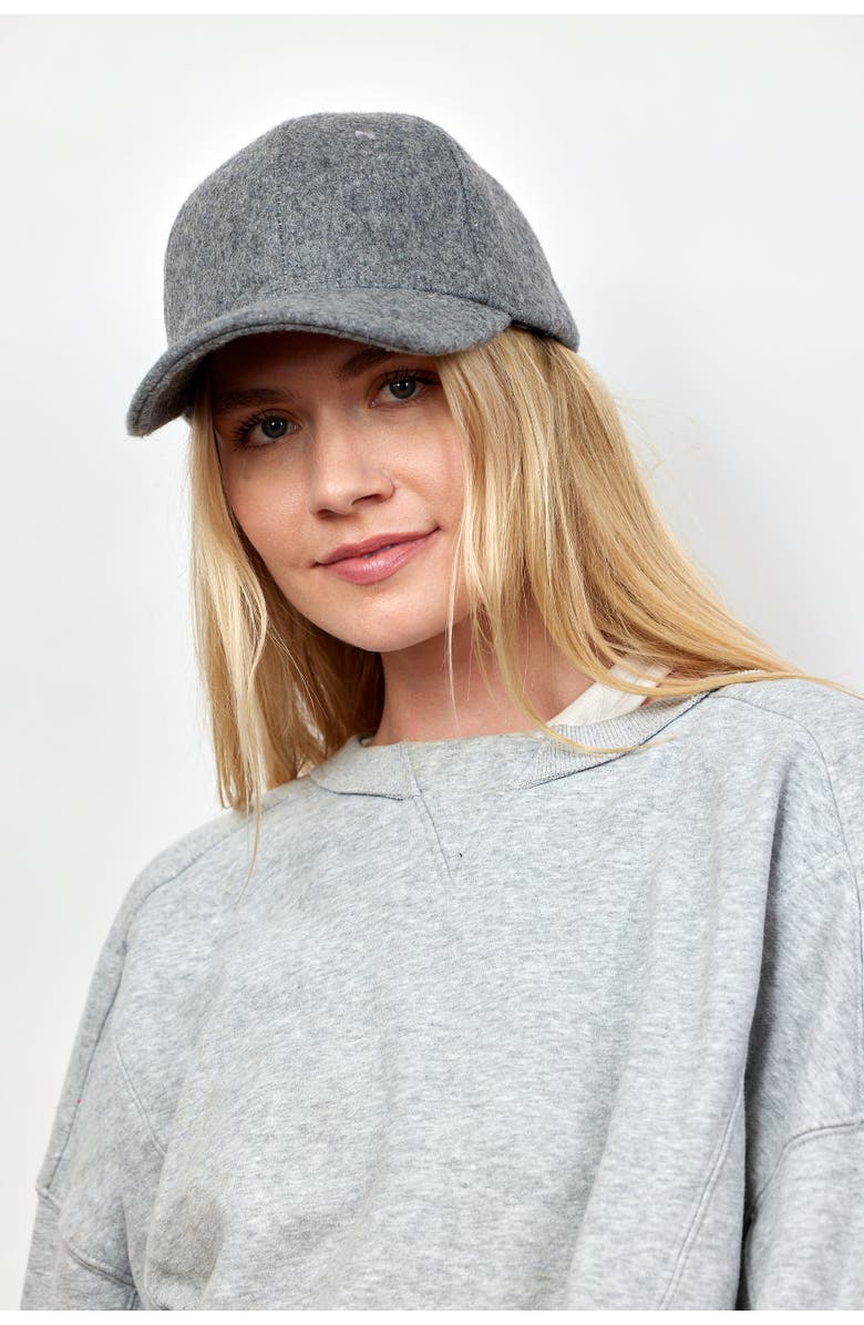 Hat Attack Solid Shetland Cap, Alternate, color, Heather Grey