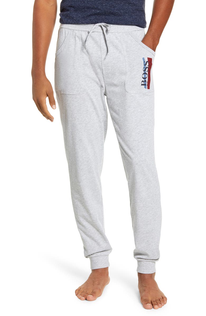 BOSS Authentic Cotton Lounge Pants, Main, color, 