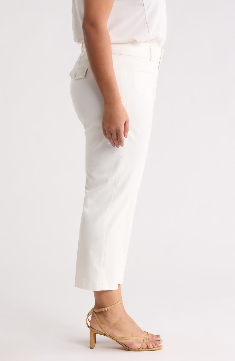 Liverpool Los Angeles Welt Pocket Crop Pants, Alternate, color, Whipped Cream