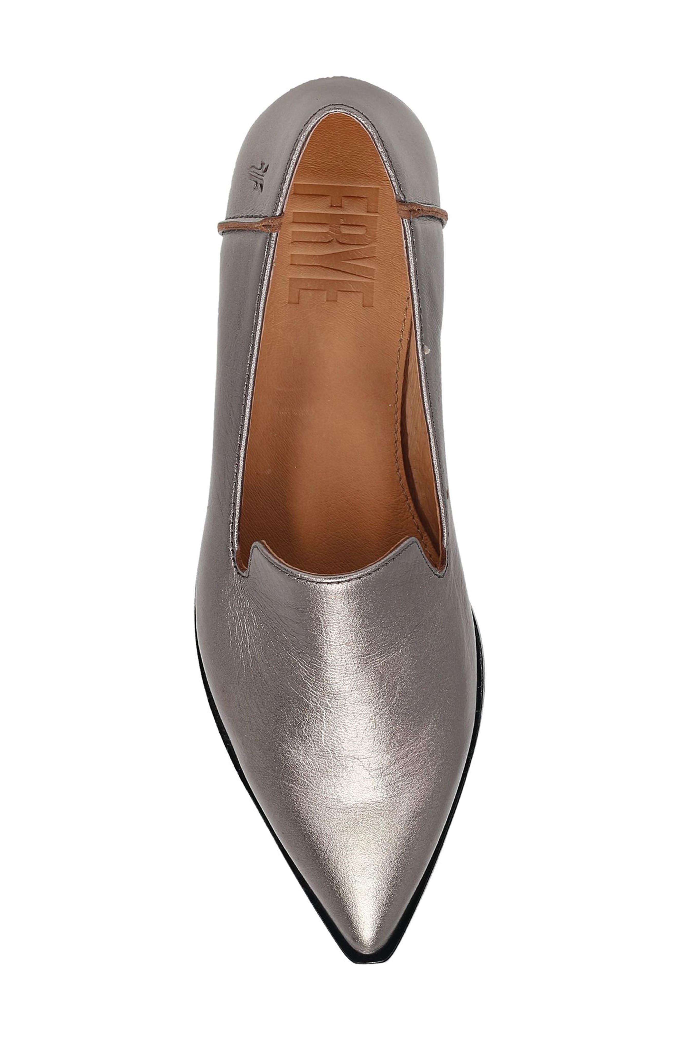 Frye Kenzie Loafer, Alternate, color, Pewter