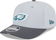 New Era Men's New Era Gray/Graphite Philadelphia Eagles 2025 NFL Training Camp 9SEVENTY Adjustable Hat