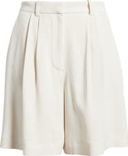 Nordstrom Pleat Front Trouser Shorts