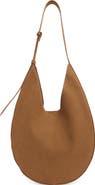 BCBG Hobo Faux Suede Shoulder Bag