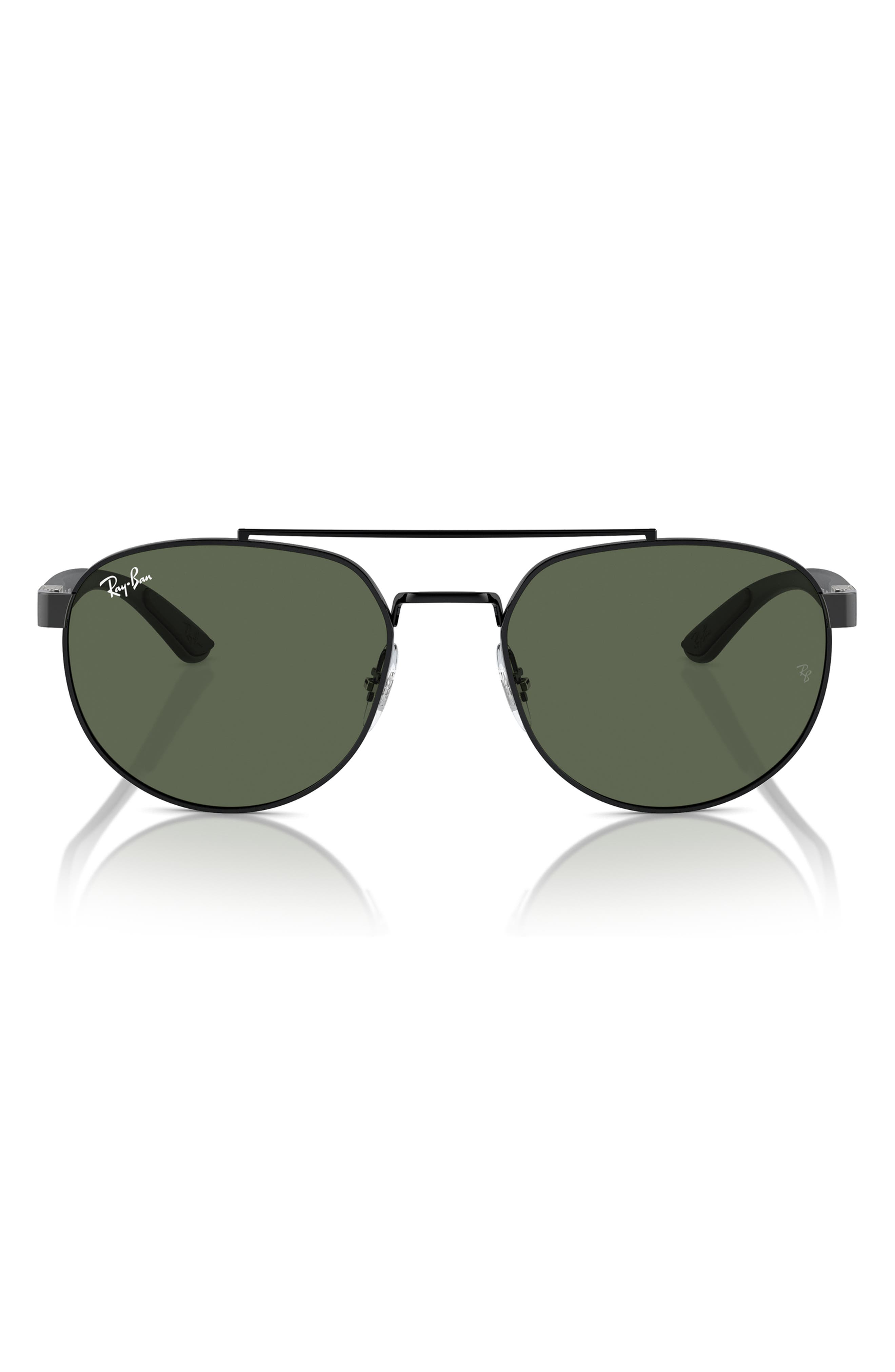 Ray-Ban 56mm Polarized Irregular Sunglasses