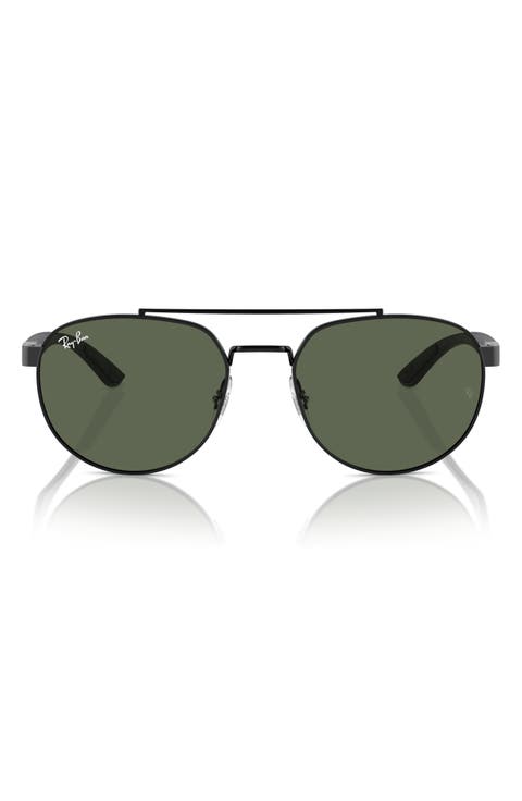 56mm Polarized Irregular Sunglasses