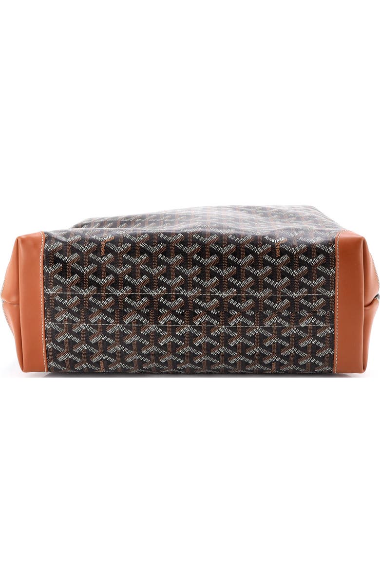 Pre-Owned Goyard Bellechasse Bag Coated Canvas PM, Alternate, color, Brown