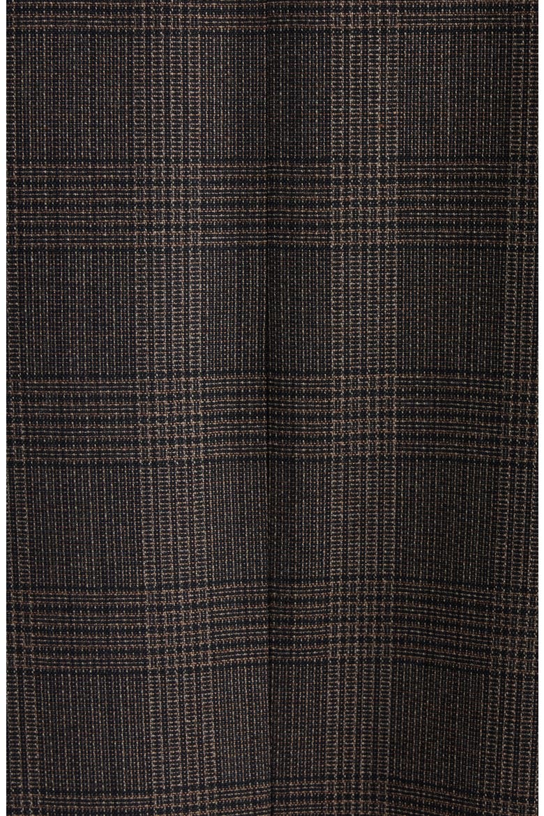 Julago Plaid Wool Blend Blazer, Alternate, color, BROWN/ BLACK